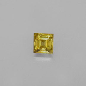 Esfena ouro natural 0,39ct, quadrado, VS-SI