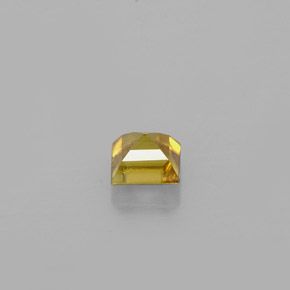 Esfena ouro natural 0,39ct, quadrado, VS-SI