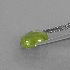 Esfena verde natural 2,93ct, transparente, transparente/translúcido