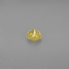 Esfena Dourado Esverdeado Natural 0.34ct, Corte Redondo, VS