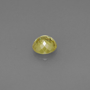 Esfena verde natural 0,46ct, corte redondo, VS