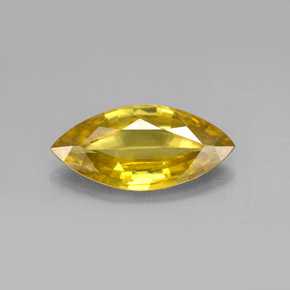 Esfena multicolorido natural 3,21ct, marquise, VS