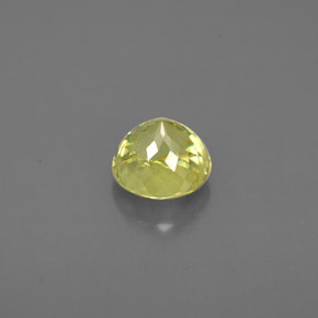Esfena verde natural 1,06ct, corte redondo, VS-SI