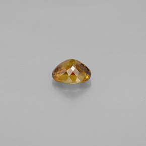 Esfena multicolorido natural 1,29ct, corte oval, VS