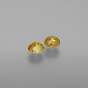 Pedras preciosas de esfena amarelo natural de  ct, corte redondo, VS-SI