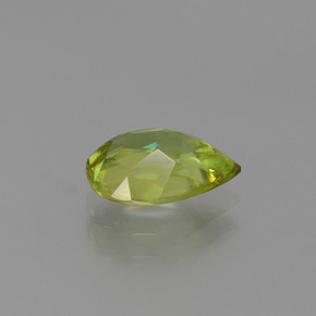 Esfena Verde claro Natural 1.73ct, Formato de pêra, VS
