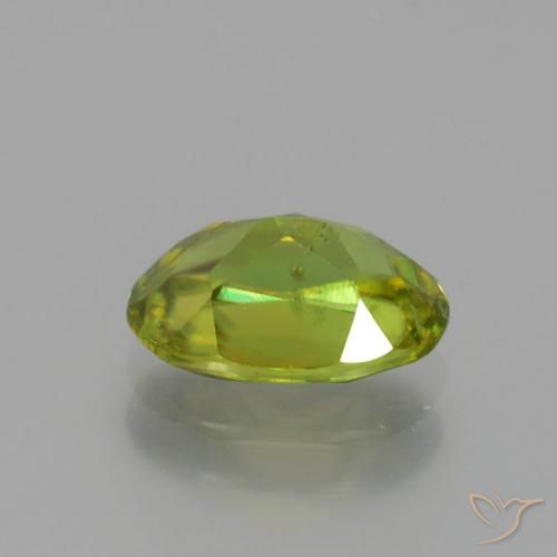 Esfena Verde claro Natural 1.76ct, oval, SI
