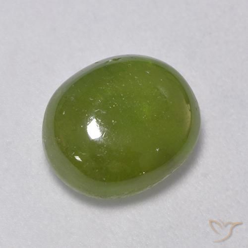 2.75ct Natural verde escuro Esfena, oval, Translúcido