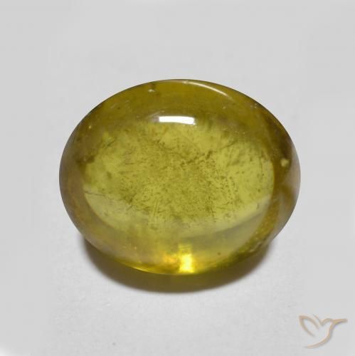 2.59ct Natural Marrom Dourado Profundo Esfena, oval, Translúcido