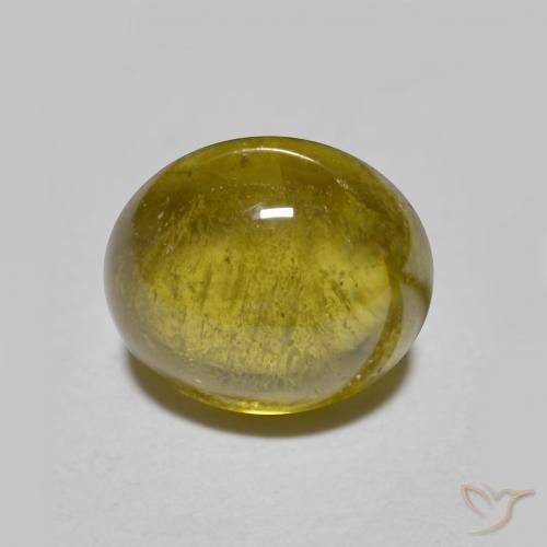 2.68ct Natural Medium Golden Brown Esfena, oval, Translúcido