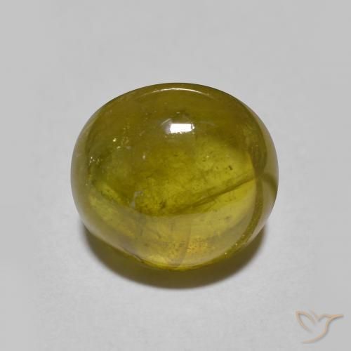 2.99ct Natural Marrom dourado Esfena, oval, Translúcido