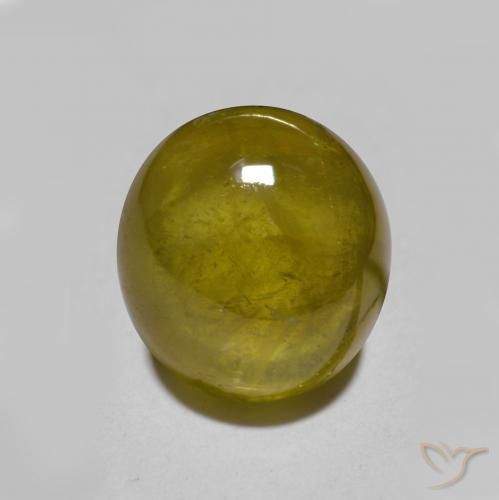 Esfena Marrom dourado Natural 2.99ct, oval, Translúcido