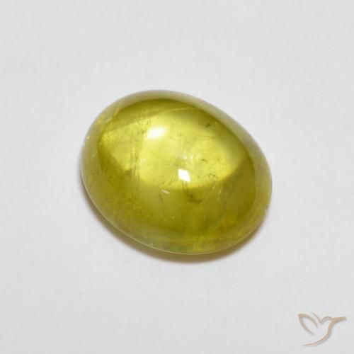 2.21ct Natural Pineapple yellow Esfena, oval, Transparente