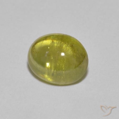 Esfena Luz amarela Natural 1.92ct, oval, Transparente