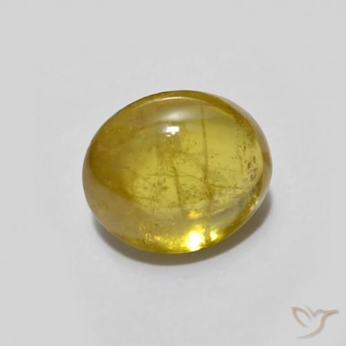 Esfena Dourado-Laranja Natural 1.94ct, oval, Transparente