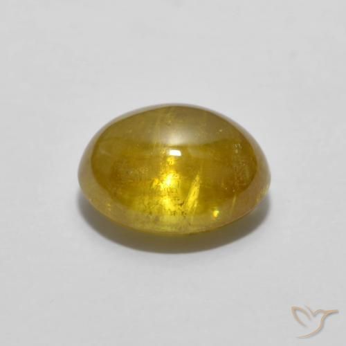 Esfena Dourado-Laranja Natural 1.94ct, oval, Transparente