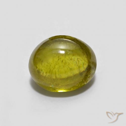 1.40ct Natural Ouro Terroso Esfena, oval, Transparente