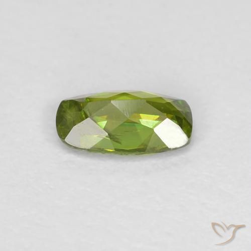 Esfena Verde floresta Natural 0.33ct, Almofada, VS