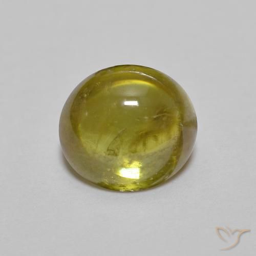 1.36ct Natural Ouro Terroso Esfena, oval, Transparente