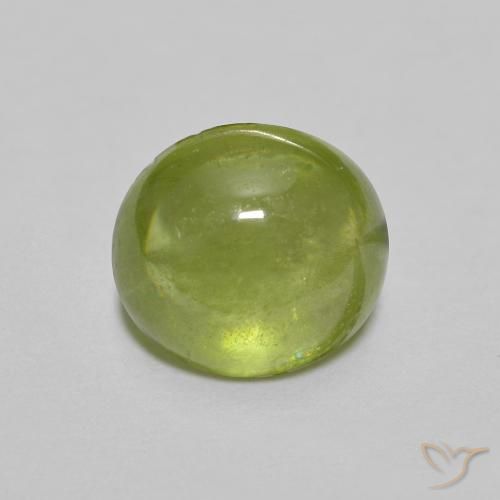 1.53ct Natural Verde claro Esfena, oval, Transparente