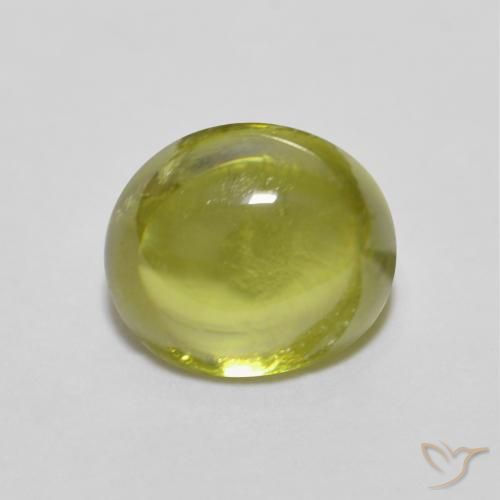 1.36ct Natural Verde Floresta Quente Esfena, oval, Transparente