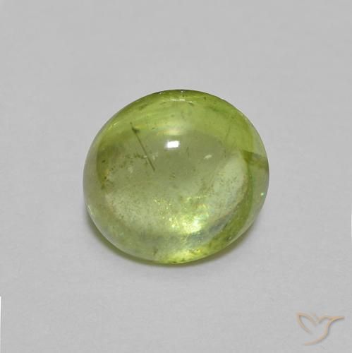 1.05ct Natural Verde Vivo Claro Esfena, oval, Transparente