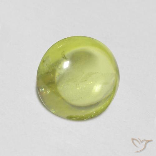 Esfena Verde claro Natural 0.94ct, oval, Transparente
