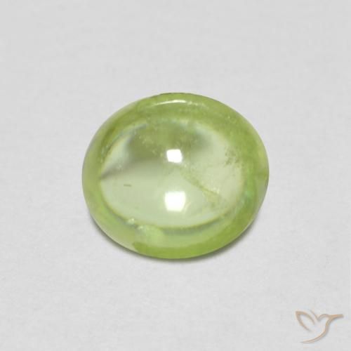 0.86ct Natural Verde Vivo Claro Esfena, oval, Transparente, Photo A