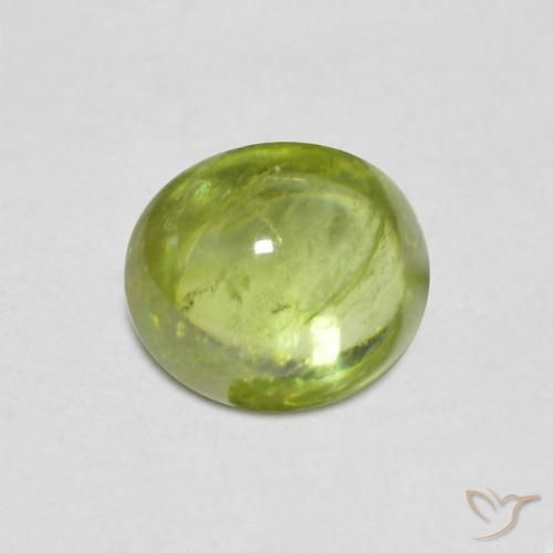 1.07ct Natural Verde Vivo Claro Esfena, oval, Transparente