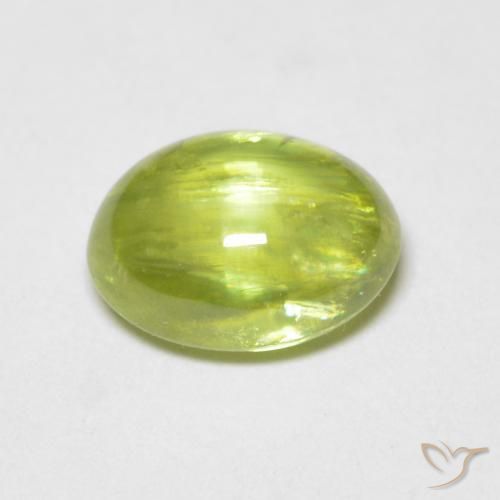 Esfena Luz amarela Natural 1.34ct, oval, Transparente