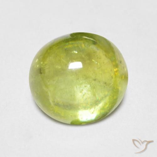 Esfena Luz amarela Natural 1.56ct, oval, Transparente