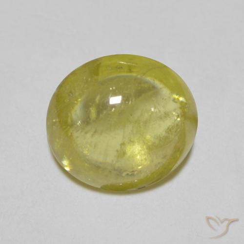 1.25ct Natural Dourado Verde Marrom Esfena, oval, Transparente