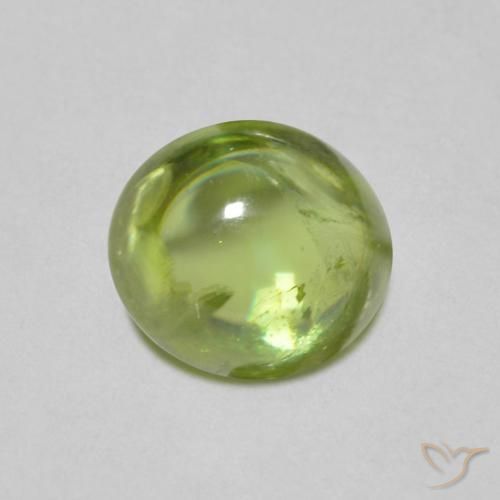 1.15ct Natural Verde claro Esfena, oval, Transparente