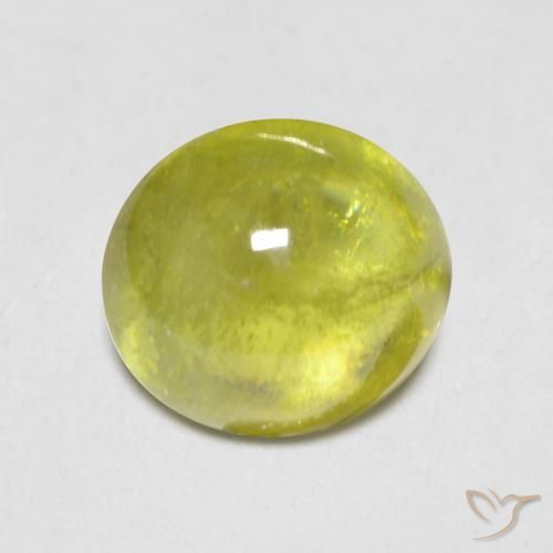 1.83ct Natural Luz verde Esfena, oval, Transparente