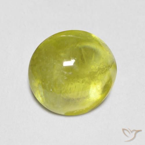 Esfena Luz verde Natural 1.83ct, oval, Transparente