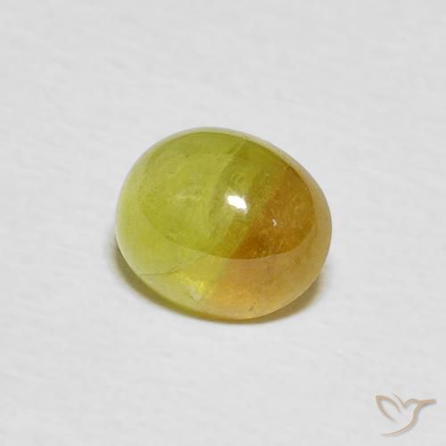 Esfena Amarelo claro Natural 1.50ct, oval, Translúcido