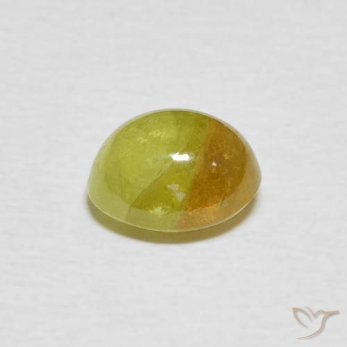 Esfena Amarelo claro Natural 1.50ct, oval, Translúcido