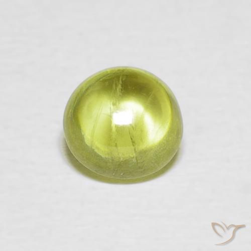1.18ct Natural Verde Terroso Quente Esfena, oval, Transparente