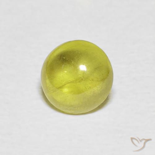 1.15ct Natural Verde Floresta Quente Esfena, oval, Transparente