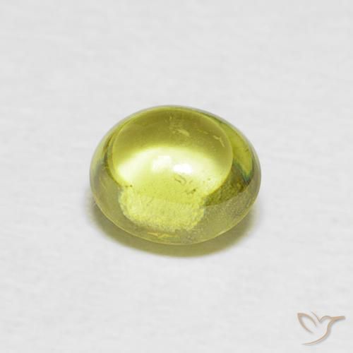 Esfena Verde Floresta Quente Natural 0.69ct, oval, Transparente