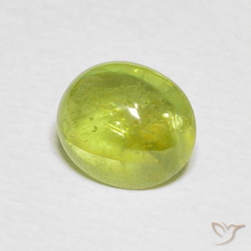 Esfena Luz amarela Natural 1.90ct, oval, Transparente