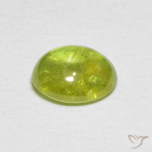 Esfena Luz amarela Natural 1.90ct, oval, Transparente