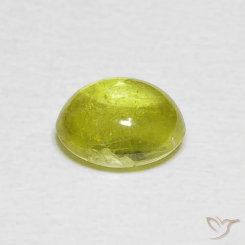 Esfena Luz amarela Natural 1.44ct, oval, Transparente