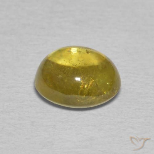 Esfena Amarelo Dijon Natural 1.82ct, oval, Transparente