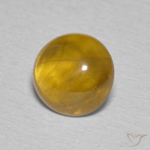 Esfena Ouro Natural 2.08ct, oval, Transparente