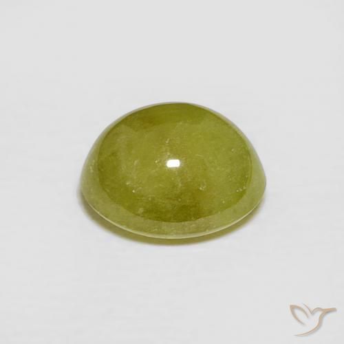 Esfena Limão amarelo Natural 2.24ct, oval, Translúcido