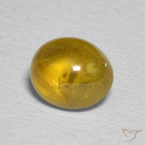 Esfena Ouro Natural 1.74ct, oval, Transparente