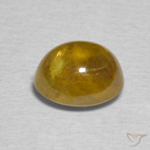 Esfena Ouro Natural 1.74ct, oval, Transparente