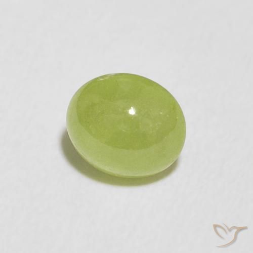Esfena Verde claro Natural 0.85ct, oval, Transparente