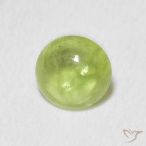 Esfena Luz verde Natural 1.37ct, oval, Transparente